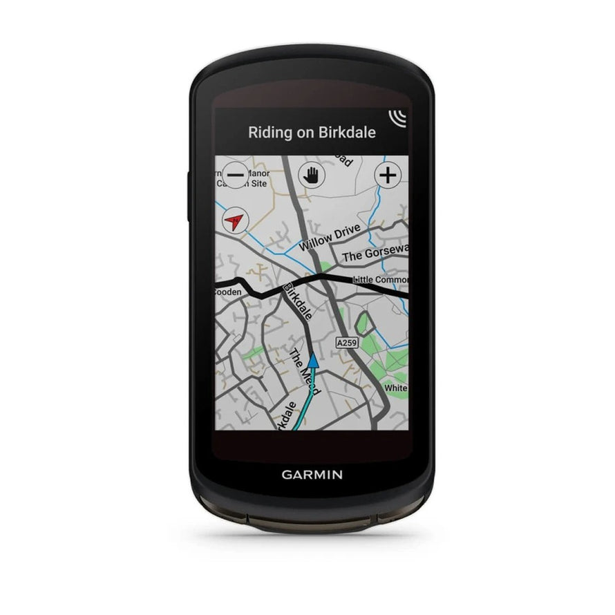 Compteur GPS Garmin Edge 1040 Solar avec écran de navigation détaillée pour cyclistes exigeants