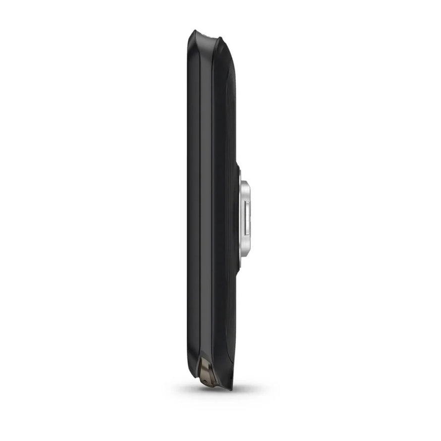 Profil fin du compteur GPS Garmin Edge 1040 Solar, design ergonomique pour cyclistes exigeants
