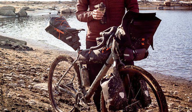 Présentation des sacoches de bikepacking