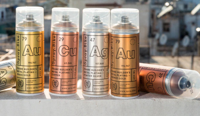 Dipingere la propria bici con Spray.Bike