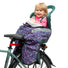 Coque thermique Opossum Magic licorne pour siège arrière vélo enfant, housse coupe-vent et imperméable