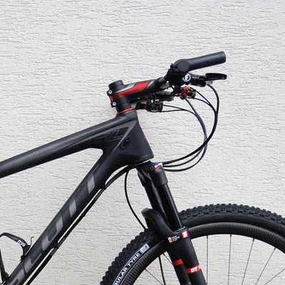 Cornes de guidon de vélo noir aluminium 110 mm - #3