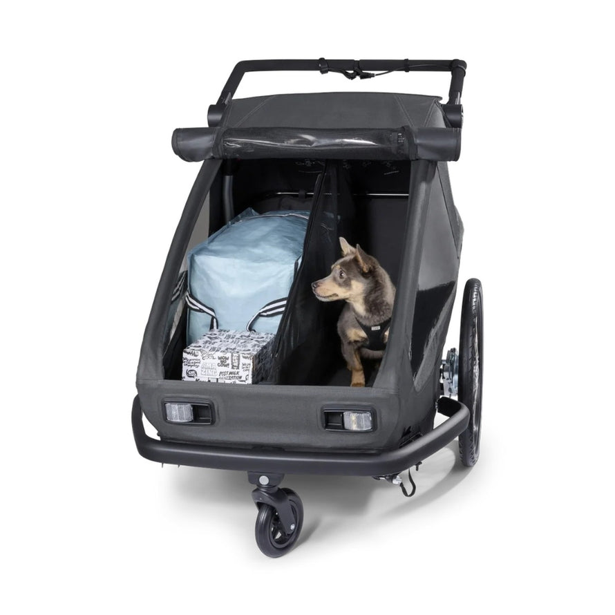 Module chien Yuuna Croozer pour remorque vélo, confort et sécurité pour transporter votre chien en balade