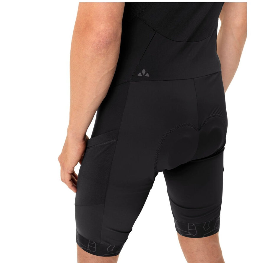 cuissard vélo kuro II homme Vaude vue de derrière focus fessier