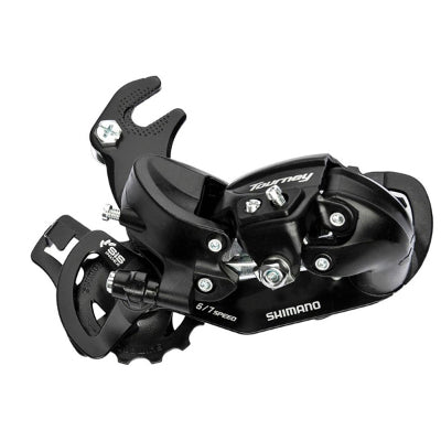 Dérailleur arrière Shimano Tourney 6/7v avec adaptateur  - #1