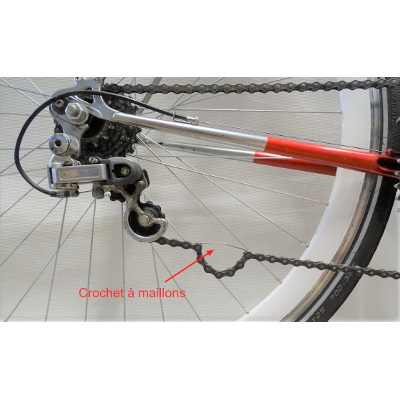 Dérive chaîne pro 2 en 1 pour vélo BikeHand - #5