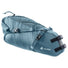 Sacoche de selle bikepacking 16L Deuter Mondego bleue, etanche et robuste pour aventures velo longues distances