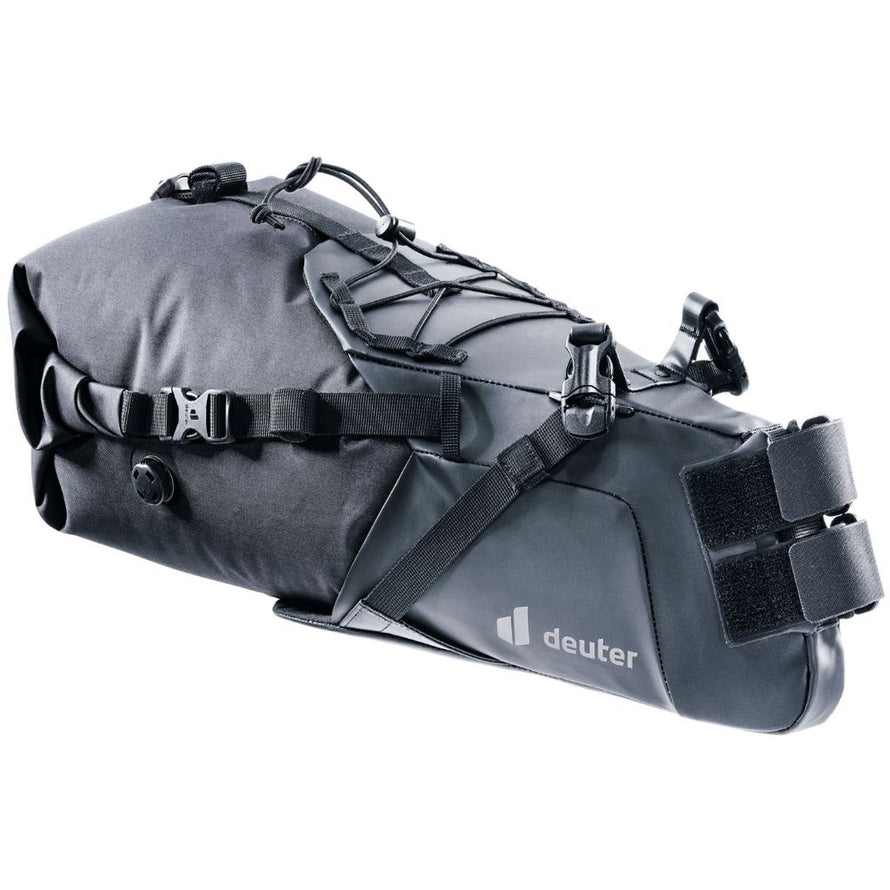 Sacoche de selle Deuter Cabezon 16l, compacte et étanche pour bikepacking et aventures vélo longues distances