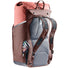 Sacoche vélo Deuter Xberg 25 terracotta avec dos aéré et poche latérale zippée pour smartphone