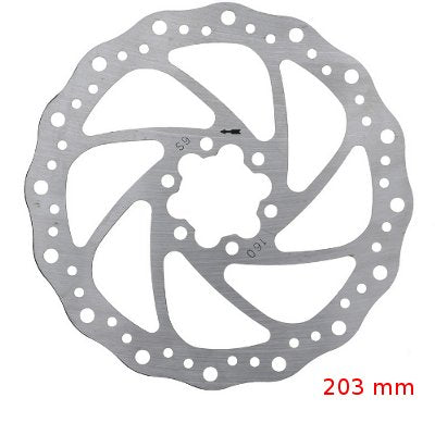Disque de frein pour vélo en acier 160/180/203 mm