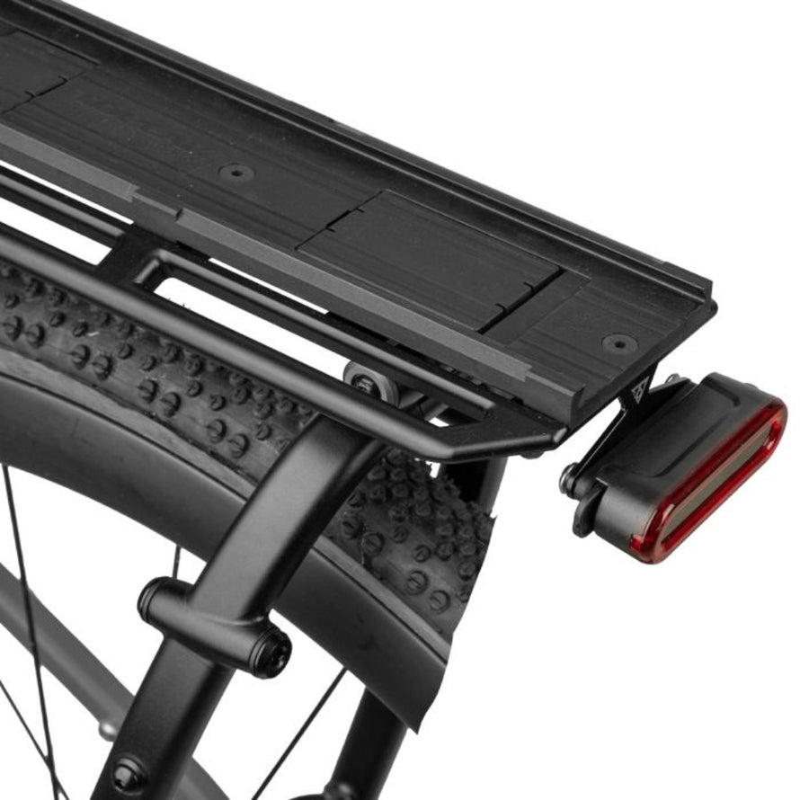 Eclairage arriere Topeak Rack RedLite 60 pour porte-bagages velo, securite et visibilite renforcees