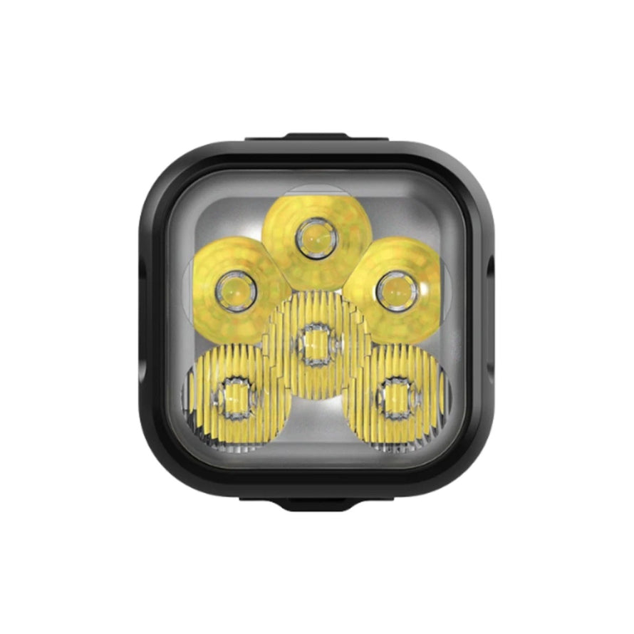 Eclairage avant vélo Knog Blinder Pro 1400 lumens puissant et compact pour une meilleure visibilité nocturne