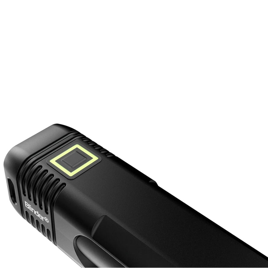 Eclairage avant vélo Knog Blinder Pro 700 rechargeable USB-C puissant et compact pour sécurité optimale