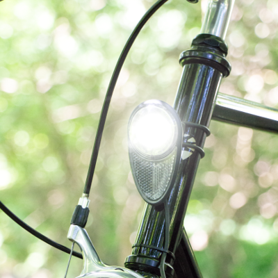 Eclairage pour vélo sans pile avant sur cadre Nova Reelight - #3