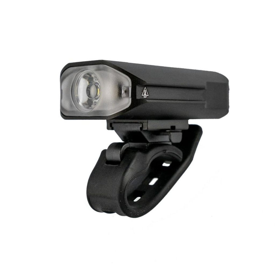 Eclairage vélo pour casque ou guidon 2 en 1 feu blanc et feu rouge Kheax