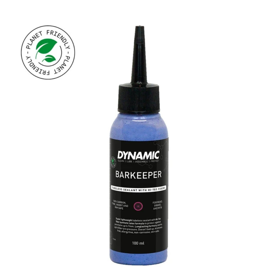 Scellant tubeless Elite Dynamic Barkeeper pour velo, protection durable contre les crevaisons et perforations