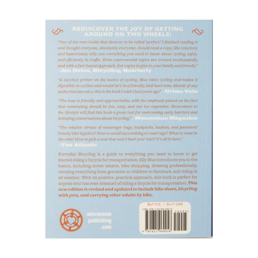 Everyday Bicycling de Elly Blue est un guide en anglais pour la pratique du vélo au quotidien