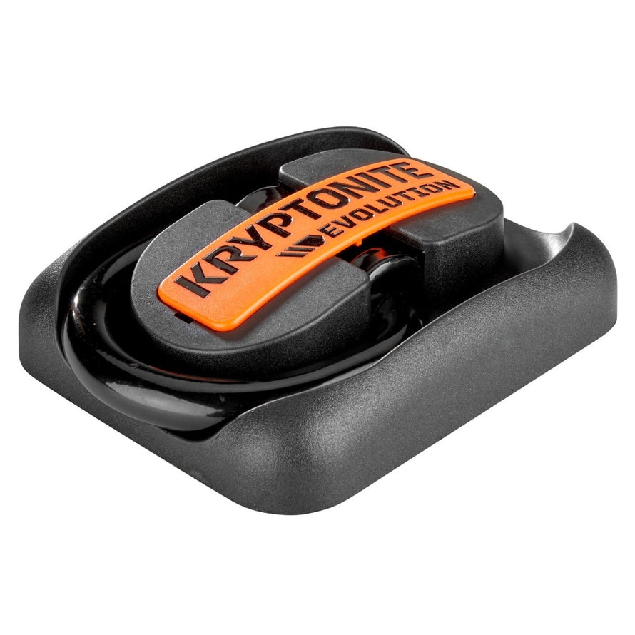 Ancre de vélo Evolution Kryptonite pour fixation au sol, usage intérieur et extérieur, sécurité optimale
