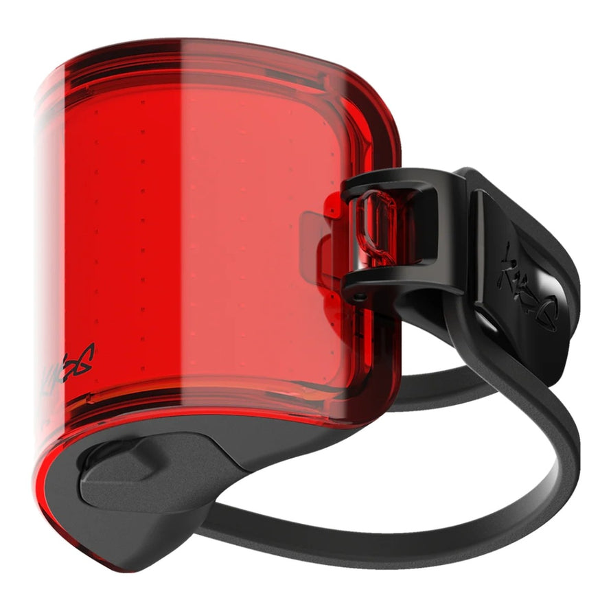 Feu arriere velo Knog Cobber Mini rouge avec fixation elastique et LED puissante pour une meilleure securite