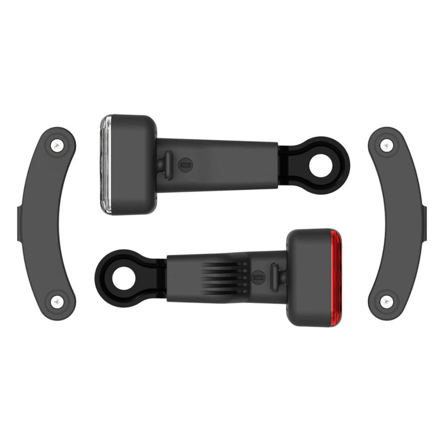 Feux vélo sur moyeu AMS Light de Reelight avec condensateur, éclairage avant et arrière pour sécurité vélo