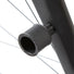 vue du restrap light mount fixe dans un oeillet de cadre de vélo