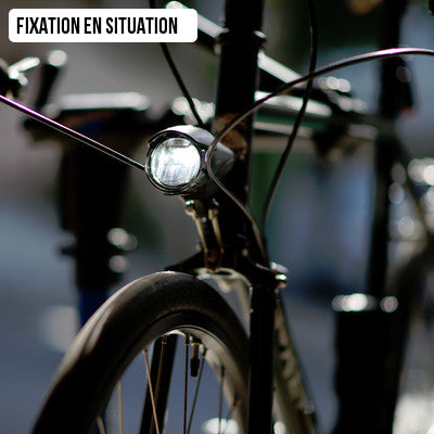 Fixation pour phare avant de vélo Ixon IQ sur fourche - #2