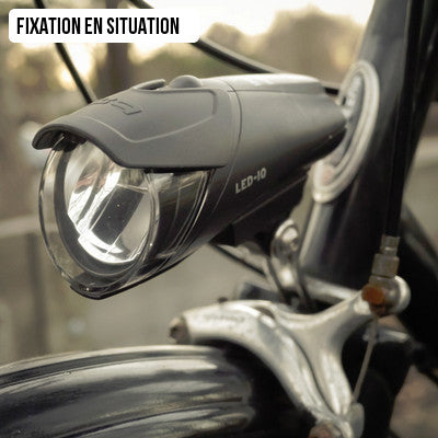 Fixation pour phare avant de vélo Ixon IQ sur fourche - #3