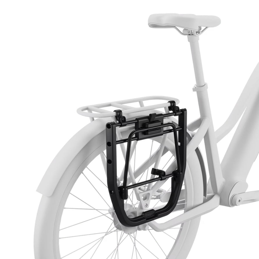 Fixation sacoche latérale Thule InLock compatible porte-bagages Tour Rack pour vélo sécurisé