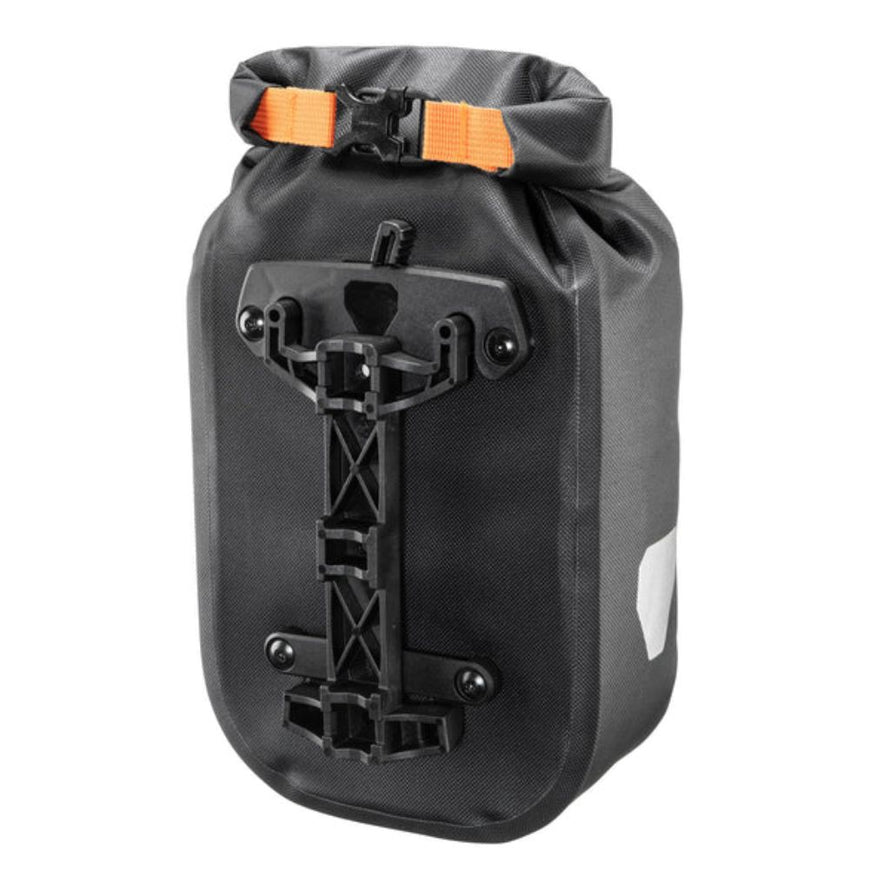 Sacoche de bikepacking sur fourche avec fixation Quick Lock S de Ortlieb