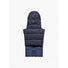 Capuche doudoune chaude reversible Fudoon gris bleu modele confortable et chaud pour cyclistes