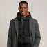 Capuche doudoune chaude reversible Fudoon noire pour cyclistes, modele chaud et pratique hiver