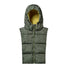 Capuche doudoune chaude et reversible Fudoon a motifs imprimes pour cyclistes