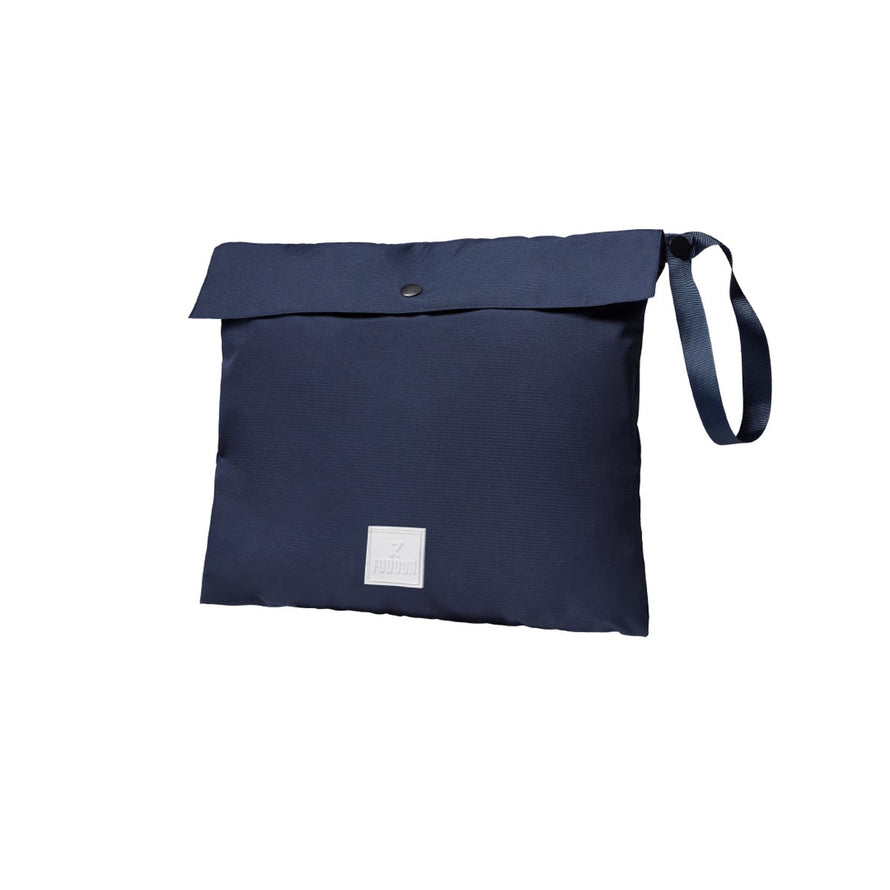 Sac de rangement bleu marine pour trench-coat imperméable unisexe Fudoon, compact et pratique