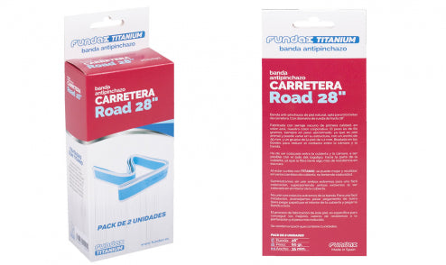 Bandes anti-crevaison Fundax pour pneus de route 700 en lot de 2