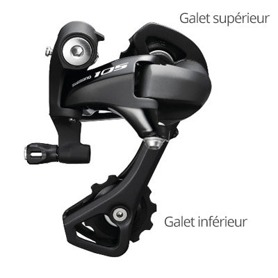 Galets de dérailleur vélo 11 vitesses Shimano  - #3