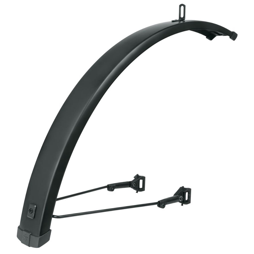 Garde-boue avant adaptable à tous les vélos, à combiner au garde-boue arrière et porte-bagages Infinity Universal de SKS