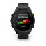Montre connectee Garmin Forerunner 70 noire affichant ecran intensite sportive moderee avec graphique couleur
