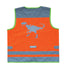 Gilet de sécurité enfant à vélo orange réfléchissant Nutty Wowow - #2