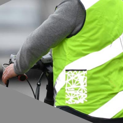 Gilet de sécurité jaune avec bandes réfléchissantes Roadie Wowow - #5