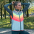 Gilet reflechissant multicolore Darkflow GoFluo pour femme, haute visibilite et securite a velo
