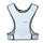 Gilet reflechissant velo Wowow Nova gris pour cyclistes, securite renforcee et visibilite optimale en conditions faibles