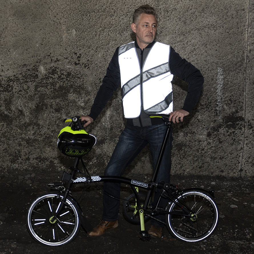 Gilet de sécurité jaune avec bandes réfléchissantes Roadie Wowow - #2