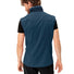 Gilet de vélo homme Vaude Scopi bleu foncé sans manches, coupe-vent et léger pour cyclisme confortable