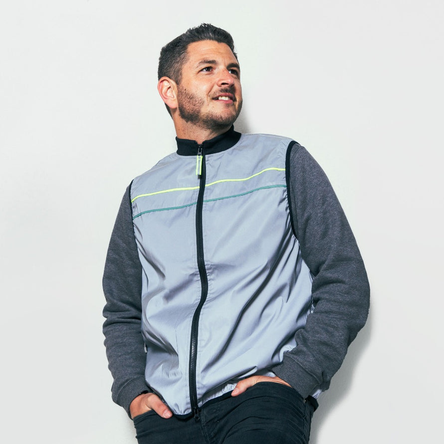 Gilet réfléchissant pour vélo Go Fluo - avant