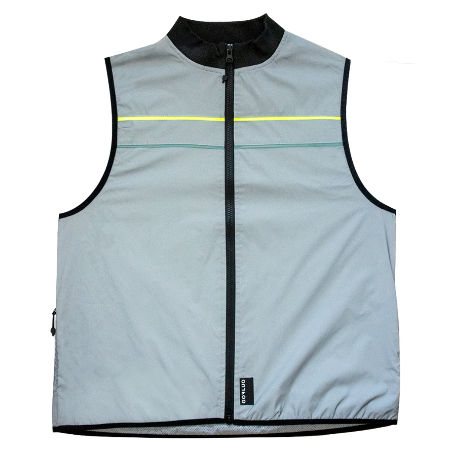 Gilet de sécurité pour vélo Go Fluo