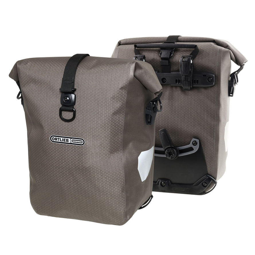 Paire de sacoches vélo Gravel Pack Ortlieb grise