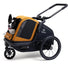 Kit poussette Hamax MILOU pour remorque vélo chien avec chien à linterieur et roue avant pivotante