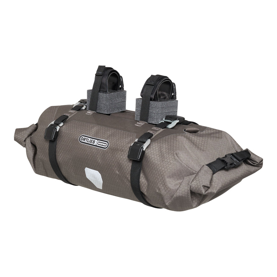 SACOCHE DE GUIDON POUR BIKEPACKING HANDLEBAR PACK 9-15L ORTLIEB GRIS