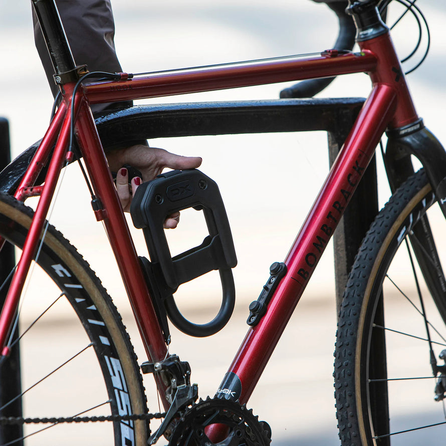 Bügelschloss für Fahrrad, inkl. Halterung – Hiplok DXF