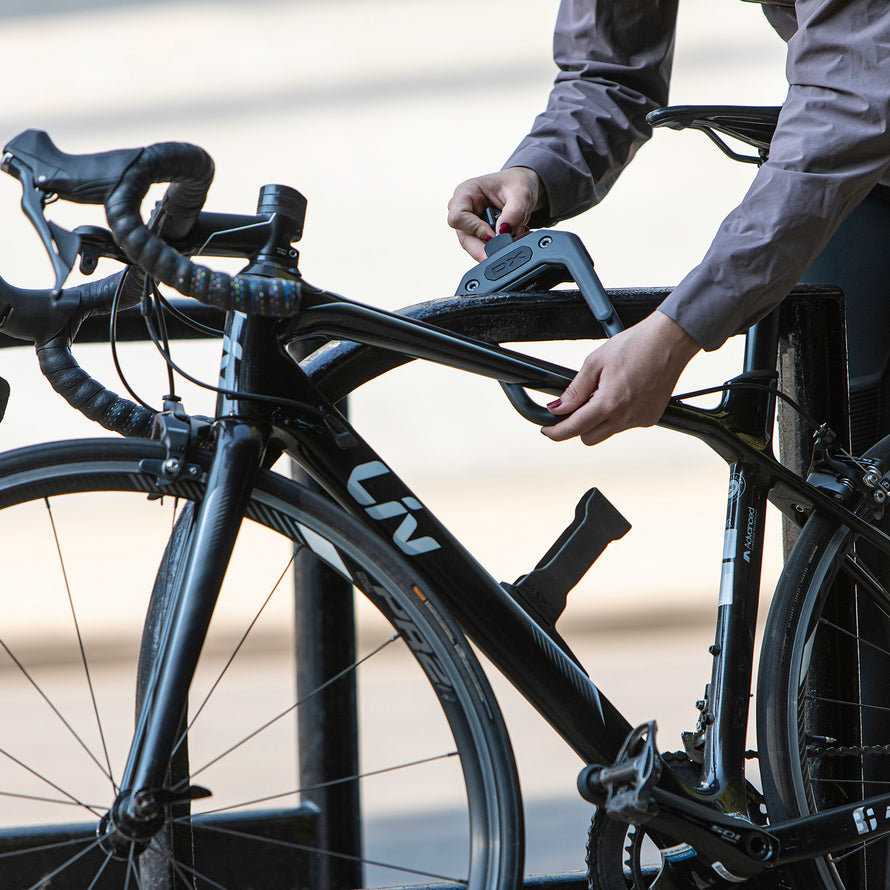 Bügelschloss für Fahrrad, inkl. Halterung – Hiplok DXF